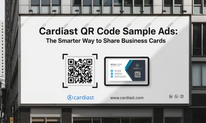QR code sample ads